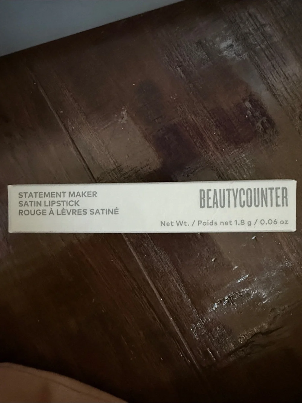 NEW Beautycounter statement maker satin lipstick in savvy
